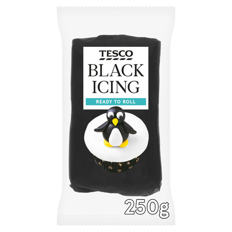 Tesco Ready To Roll Black Icing 250 g