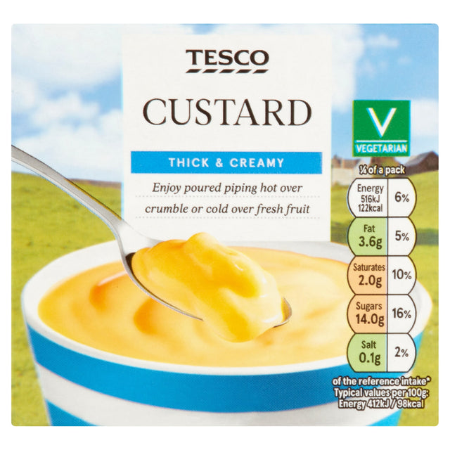 Tesco Ready To Serve Custard 500 g