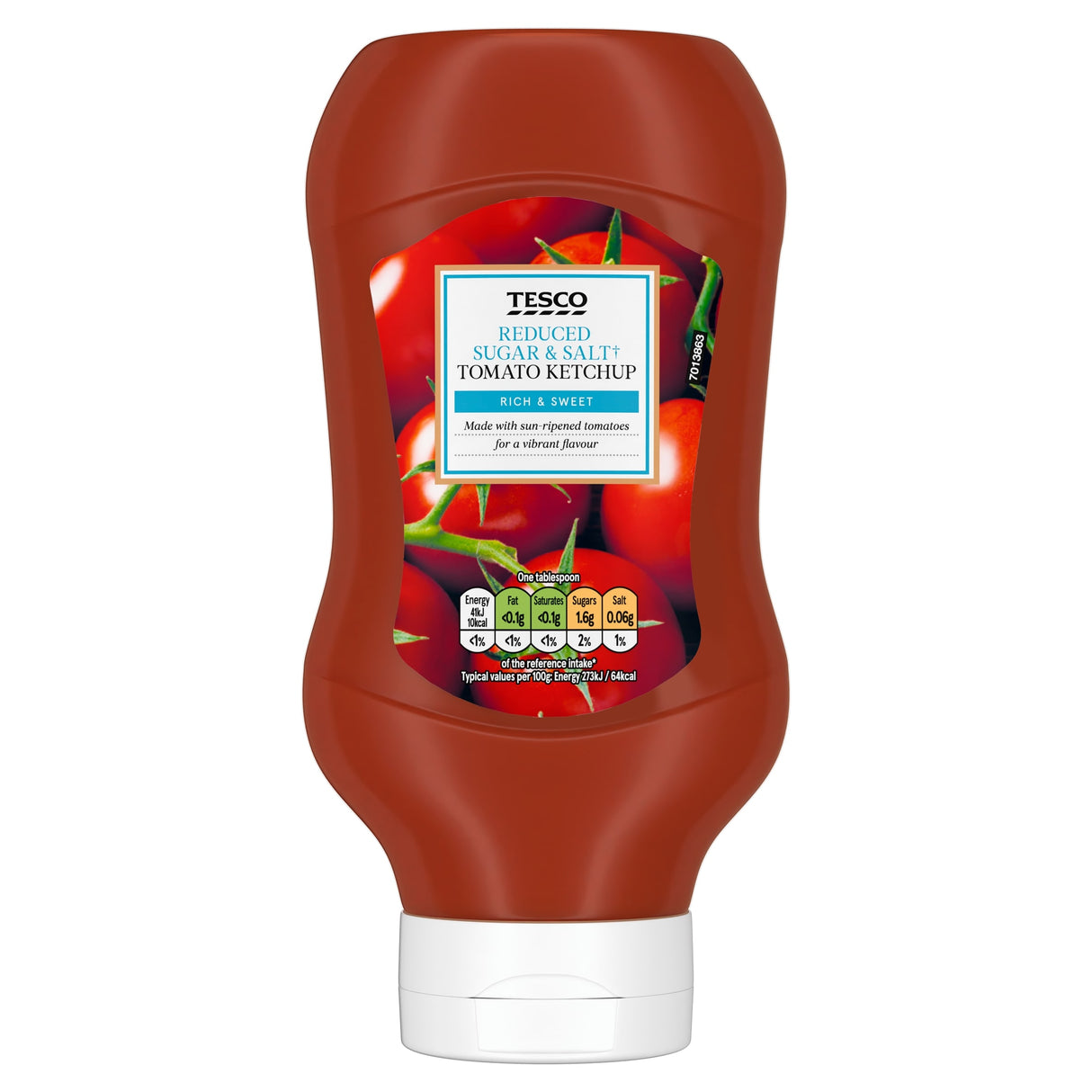 Tesco Reduced Sugar & Salt Ketchup 530 g