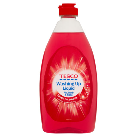 Tesco Rhubarb & Rose Washing Up Liquid 500 ml