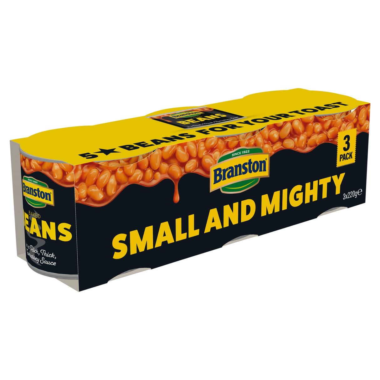 Branston Baked Beans In Tomato Sauce 3 x 220 g