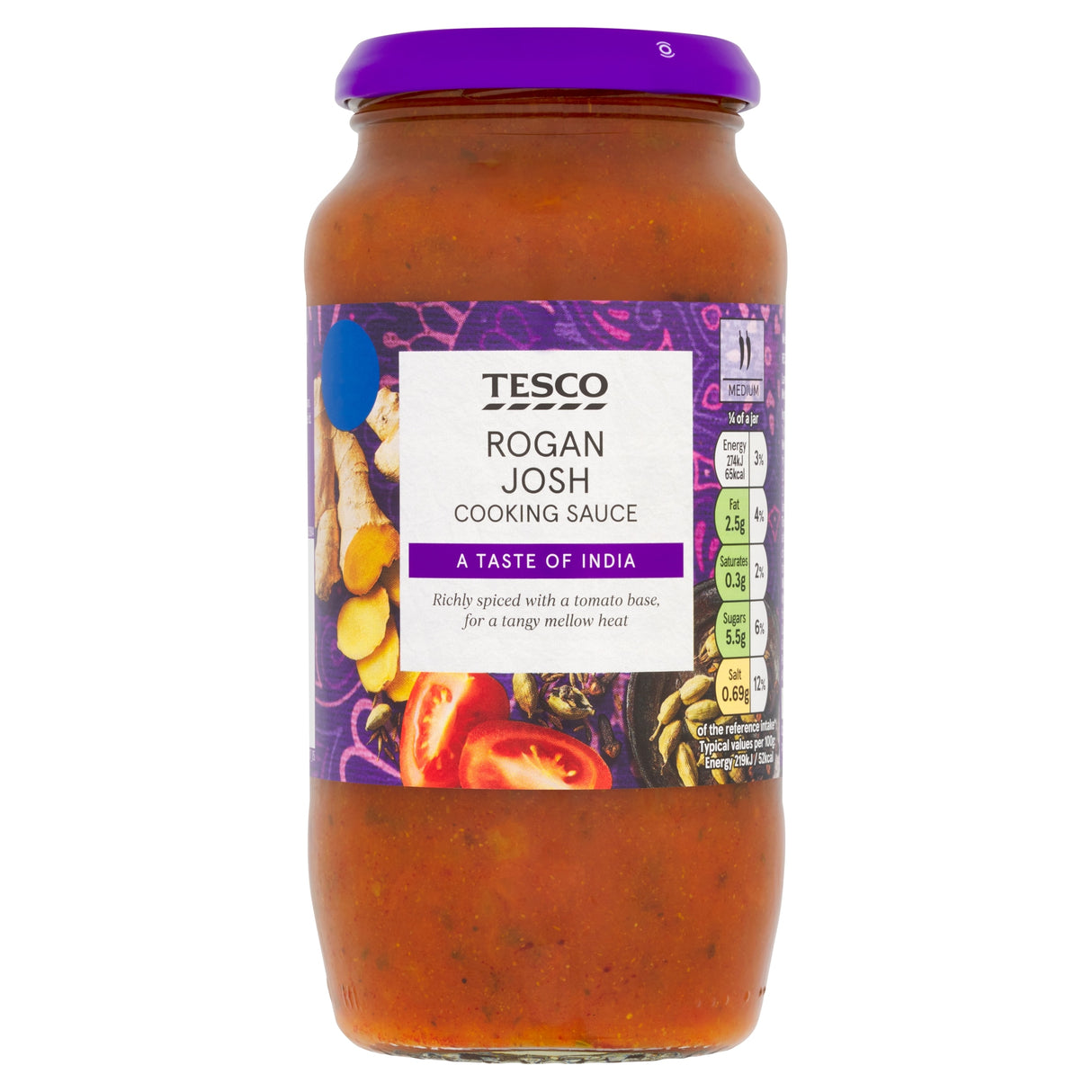 Tesco Rogan Josh Cooking Sauce 500 g