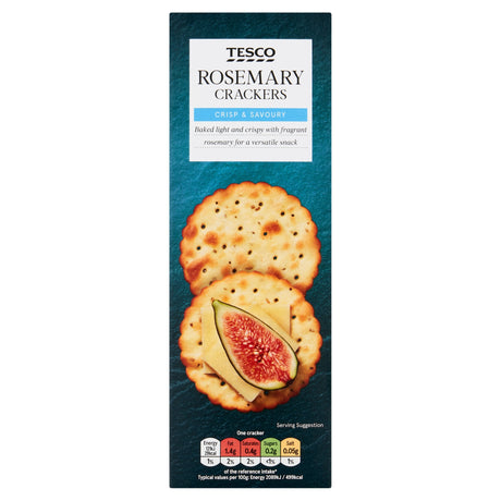 Tesco Rosemary Crackers 185 g