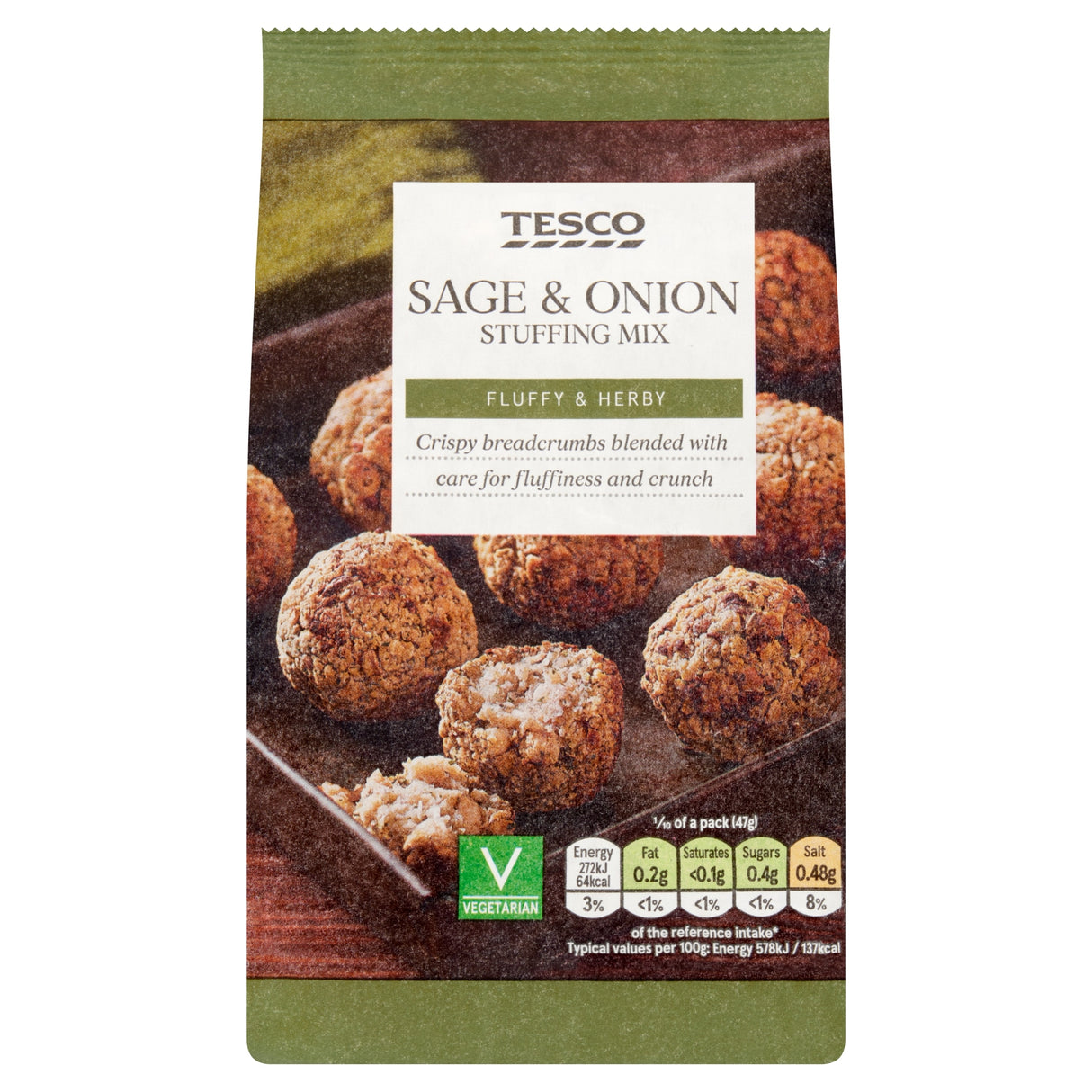 Tesco Sage & Onion Stuffing Mix 170 g