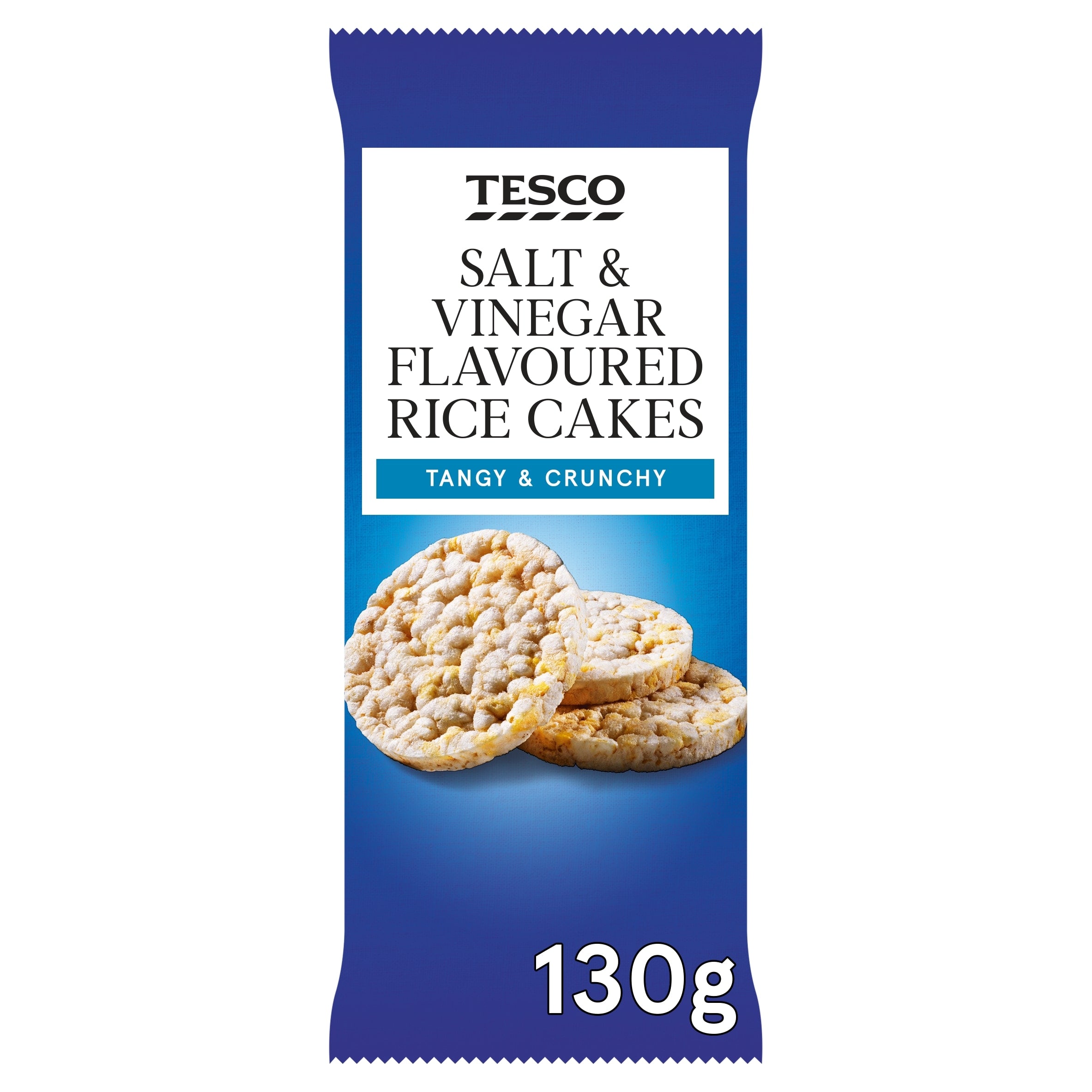 Tesco Salt & Vinegar Rice Cakes 130 g