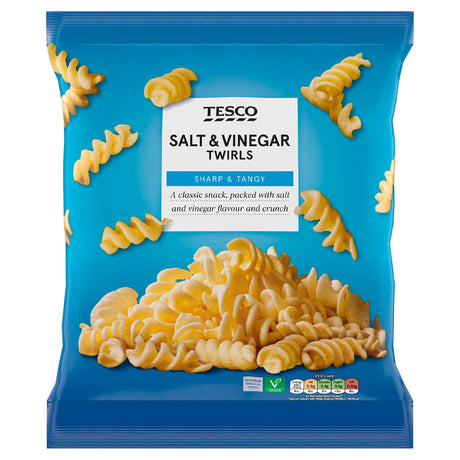 Tesco Salt & Vinegar Twirls 125 g