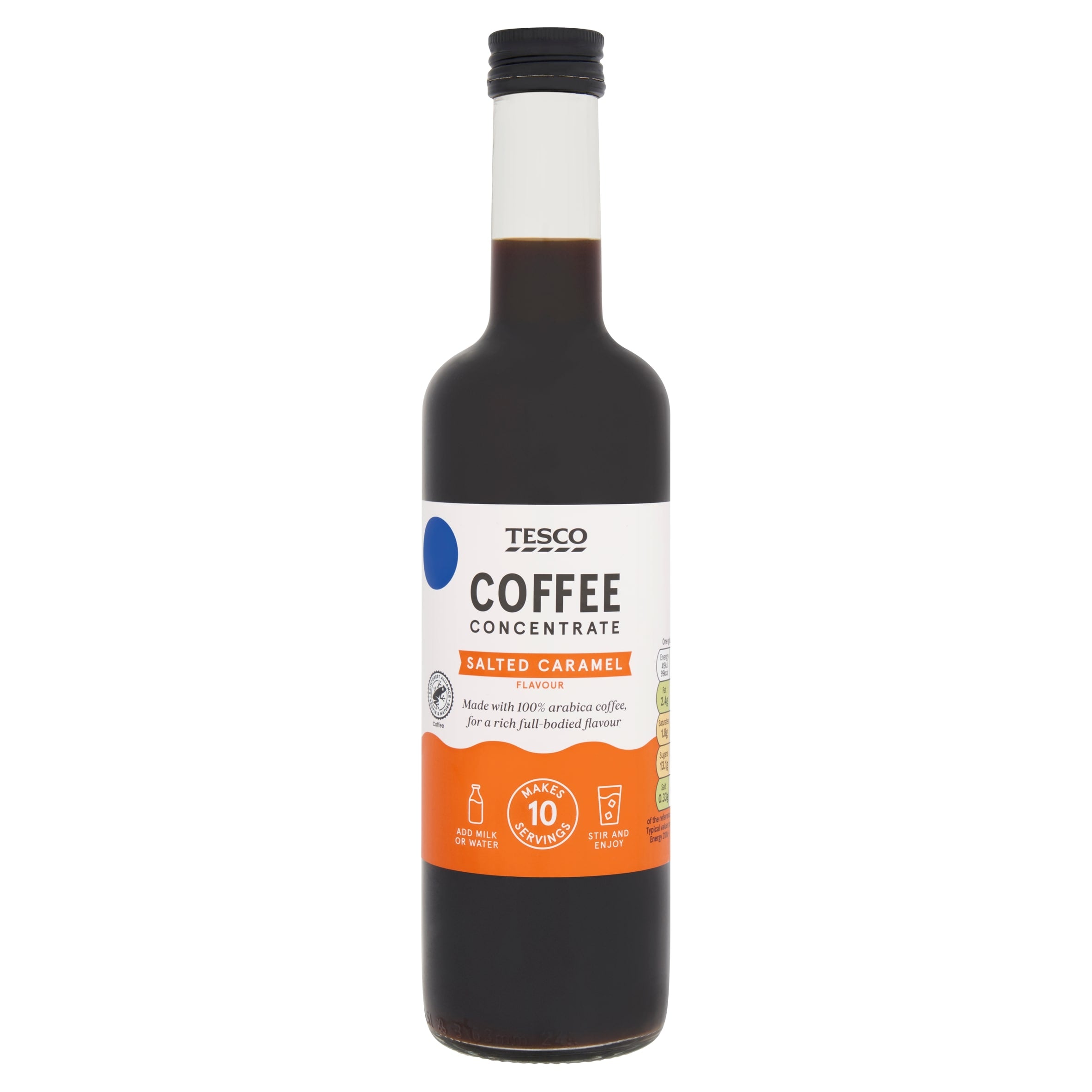 Tesco Salted Caramel Flavour Coffee Concentrate 500 ml
