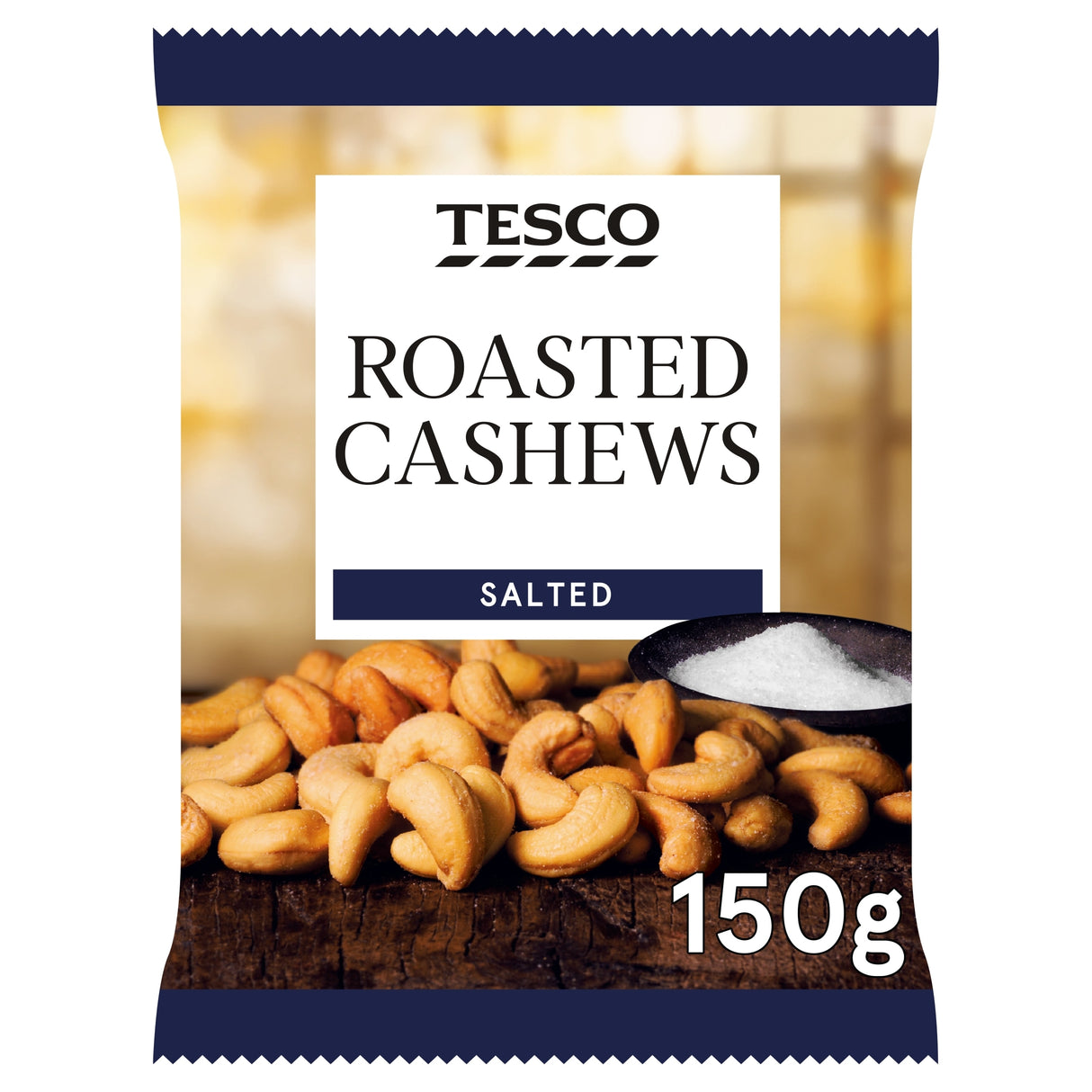 Tesco Salted Roasted Cashews 150 g