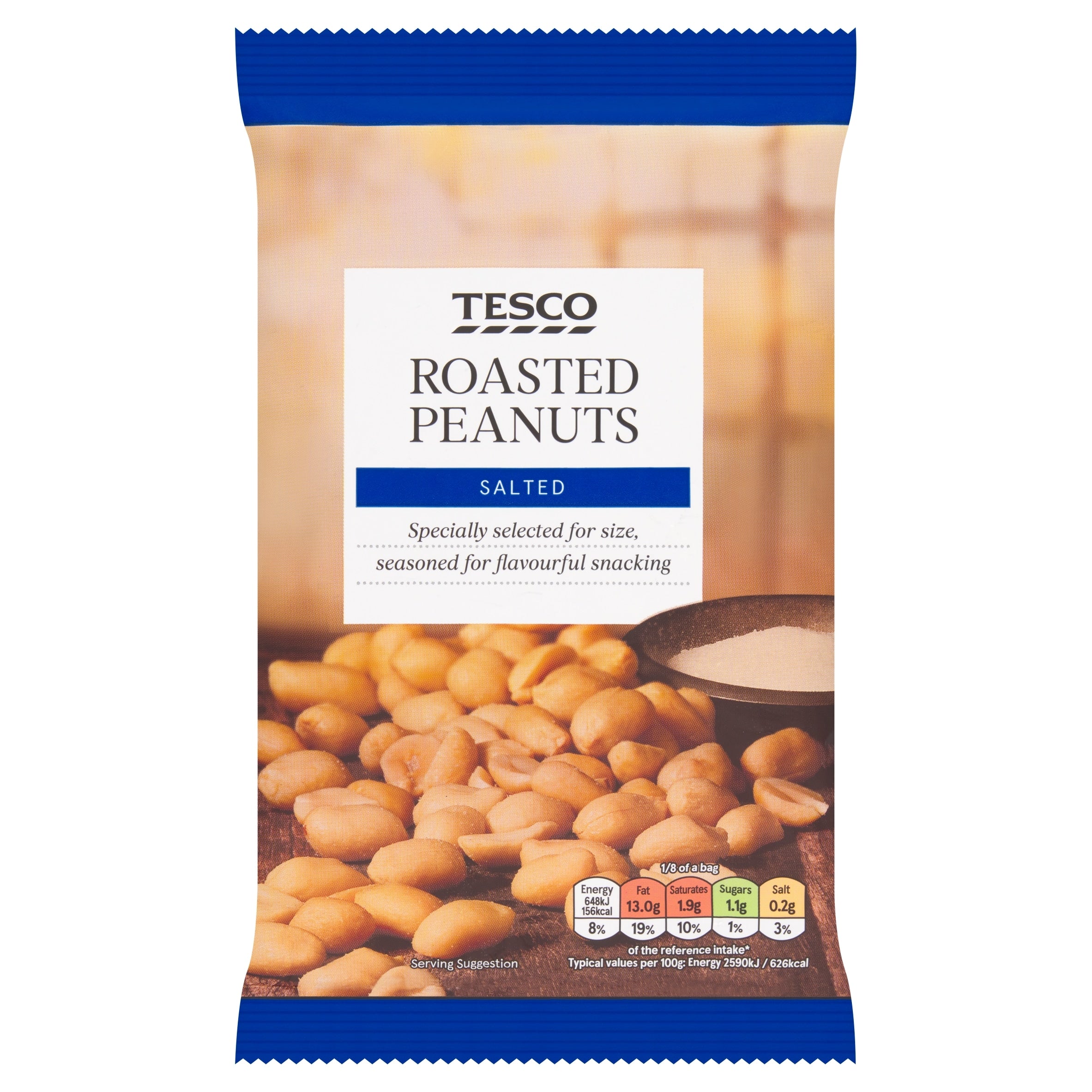 Tesco Salted Roasted Peanuts 200 g