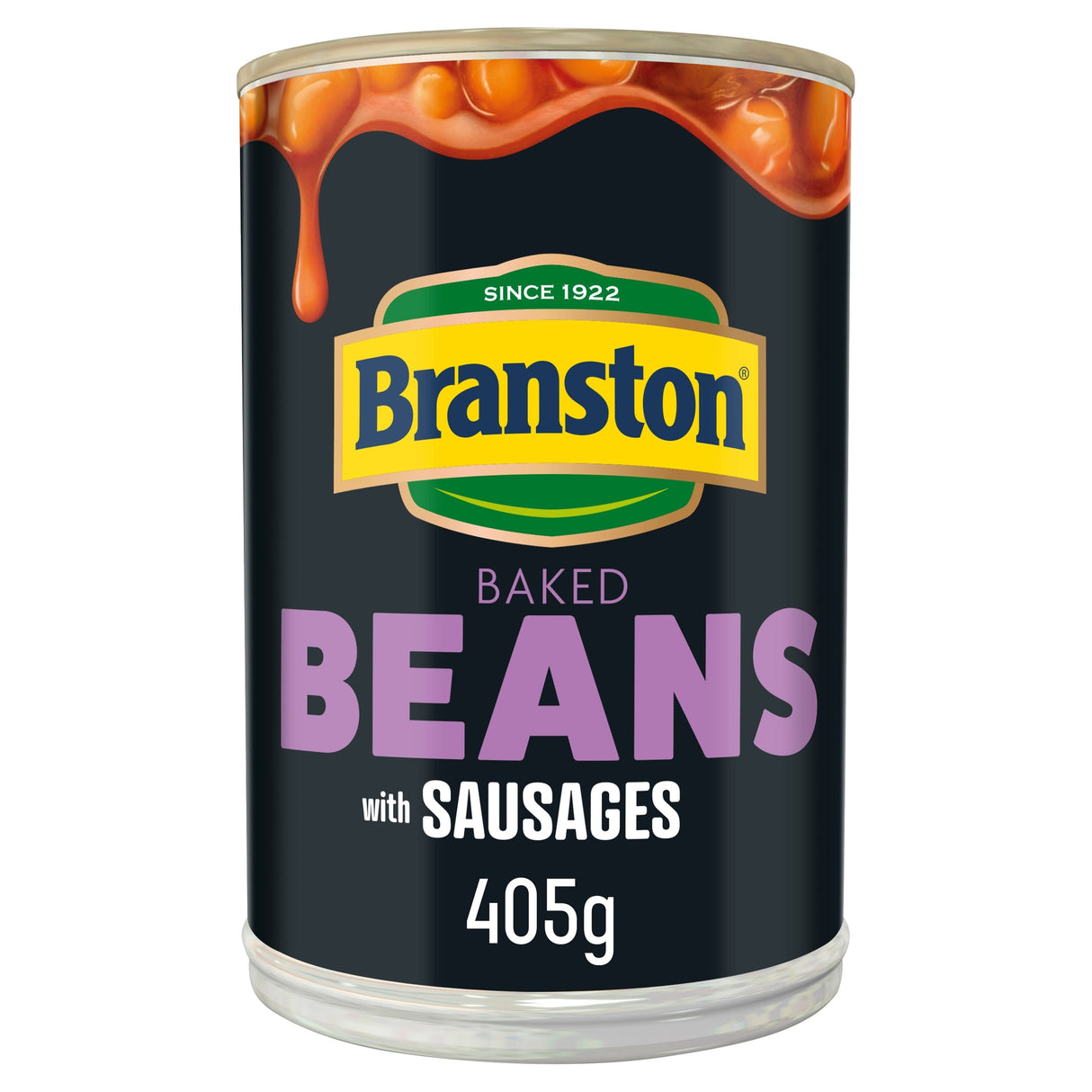 Branston Baked Beans With Sausages In Tomato Sauce 405 g