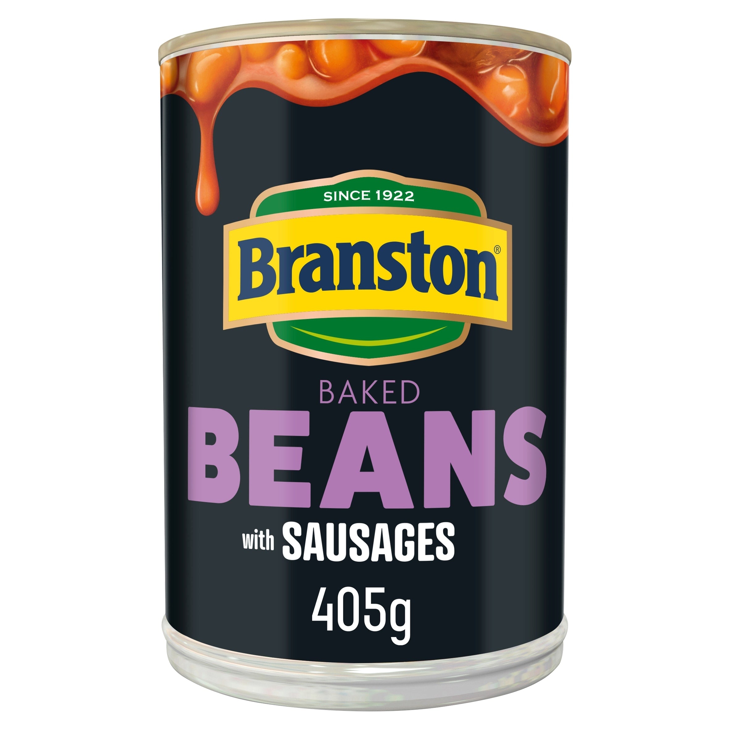 Branston Baked Beans With Sausages In Tomato Sauce 405 g