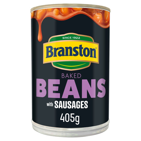 Branston Baked Beans With Sausages In Tomato Sauce 405 g