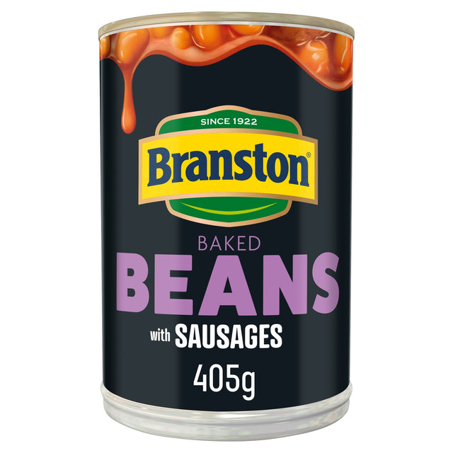 Branston Baked Beans With Sausages In Tomato Sauce 405 g