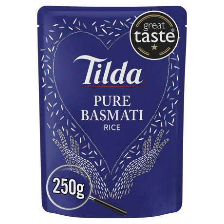 Tilda Pure Steamed Basmati Rice Classic 250 g