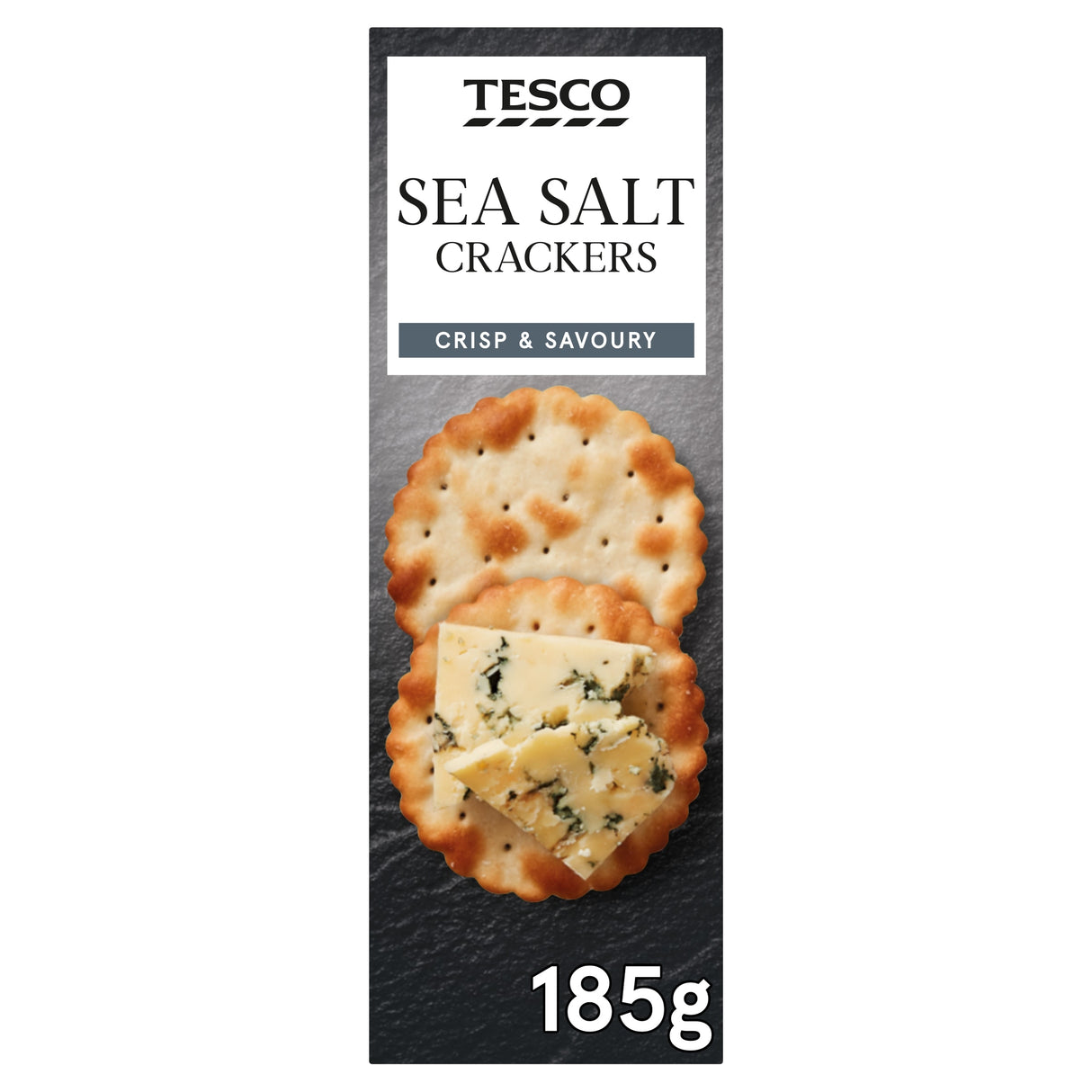 Tesco Sea Salt Crackers 185 g
