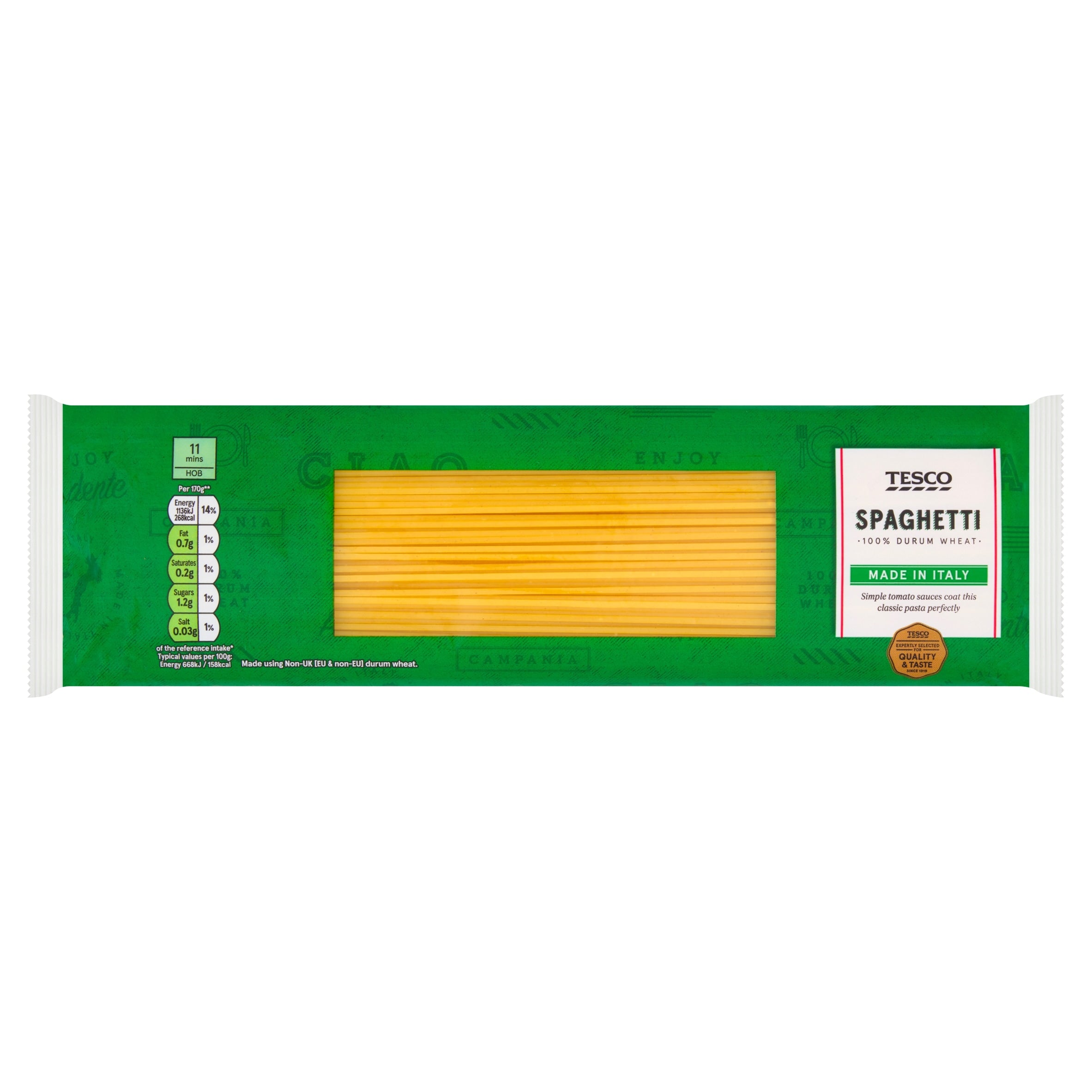 Tesco Short Spaghetti Pasta 500 g