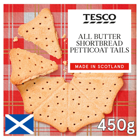 Tesco Shortbread Petticoat Tails 450 g