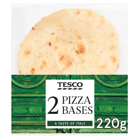 Tesco Sourdough Pizza Base x2 220 g