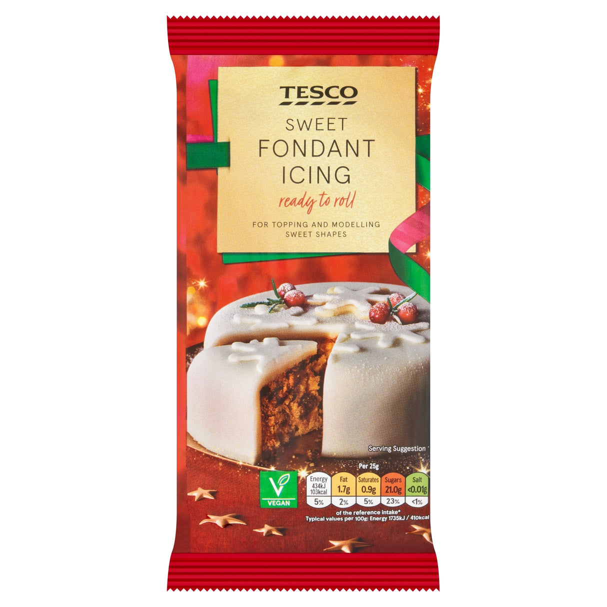 Tesco Sweet Fondant Icing Ready To Roll 500 g