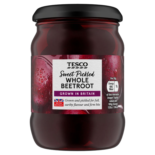Tesco Sweet Pickled Whole Beetroot 340 g