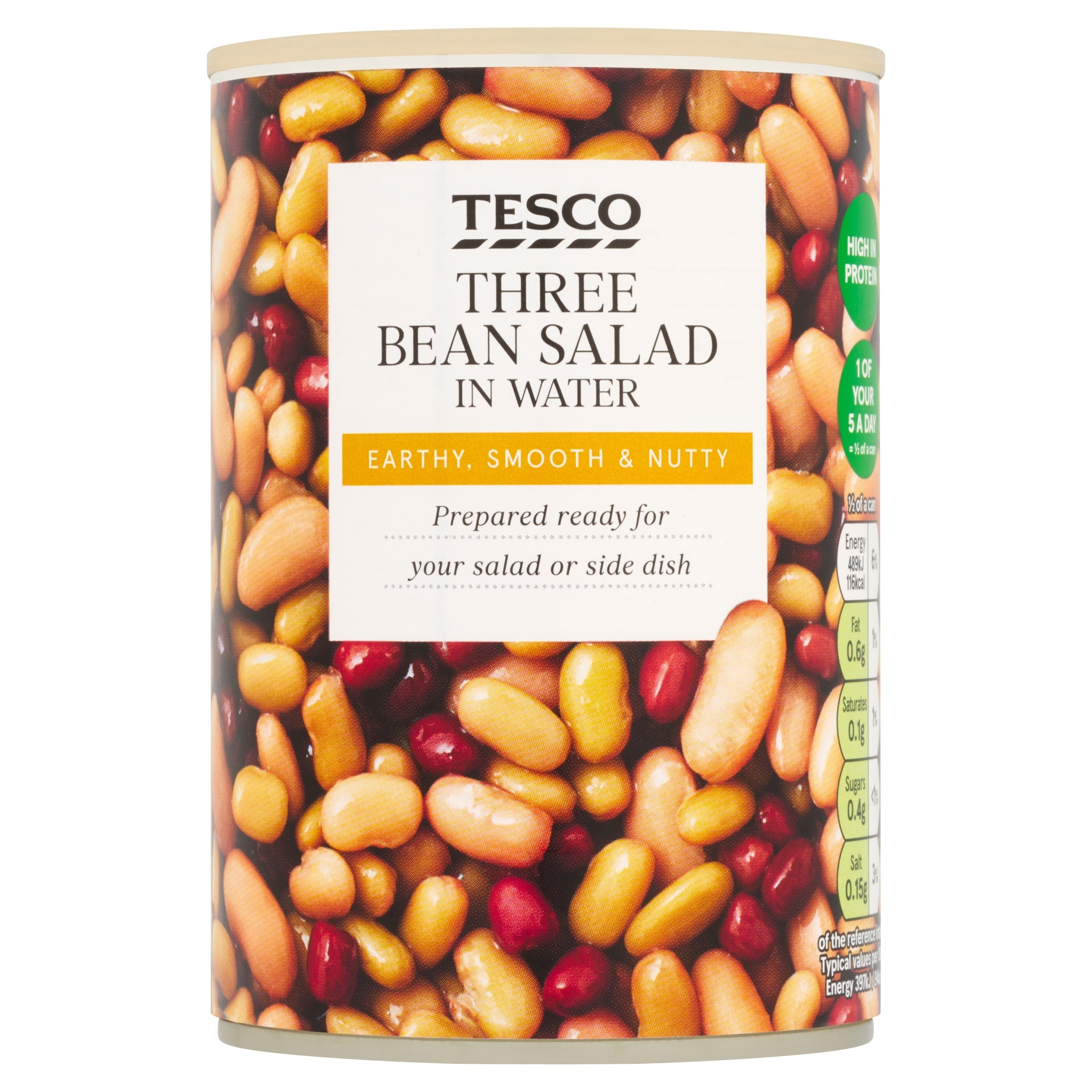 Tesco Three Bean Salad In Water 400 g