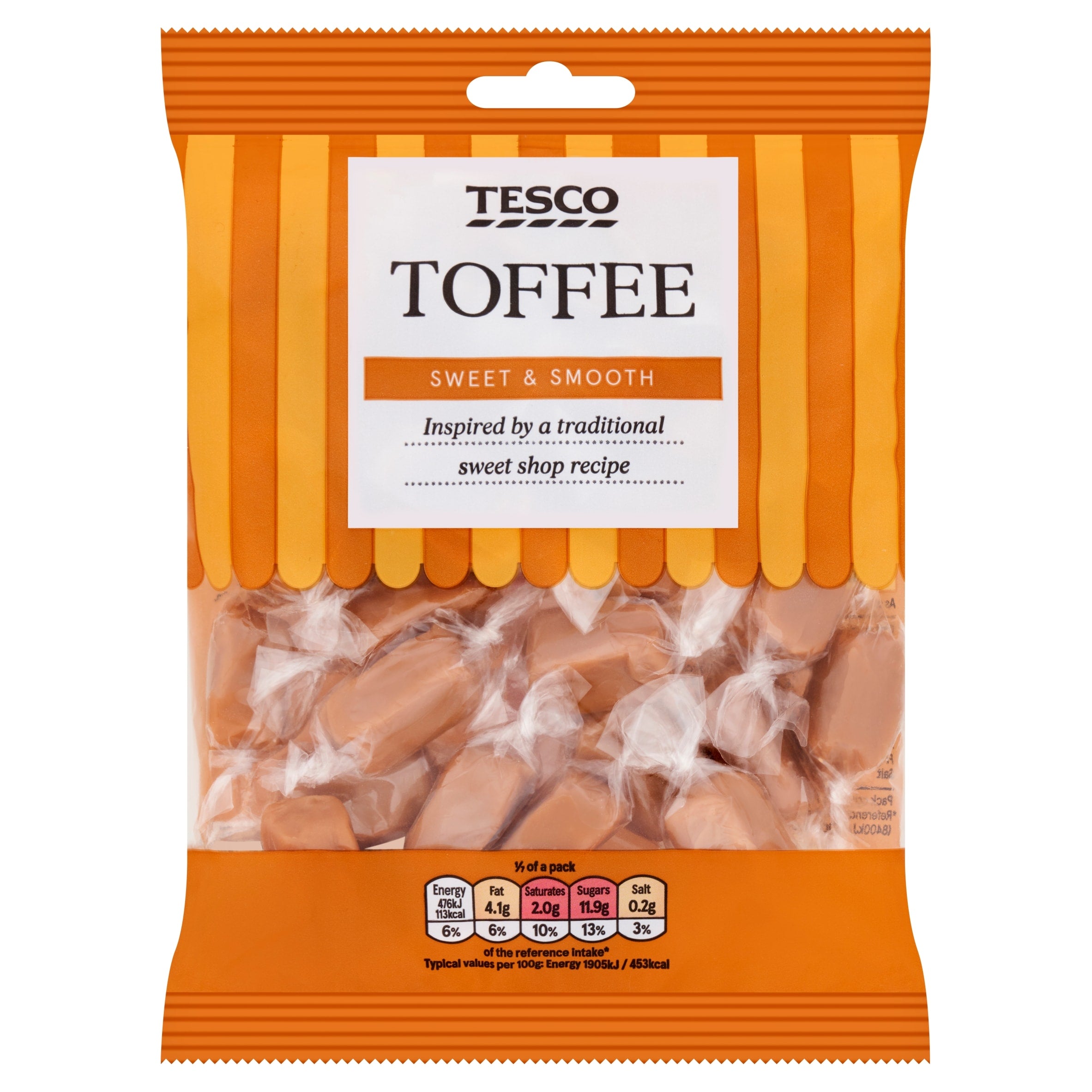 Tesco Toffee 175 g