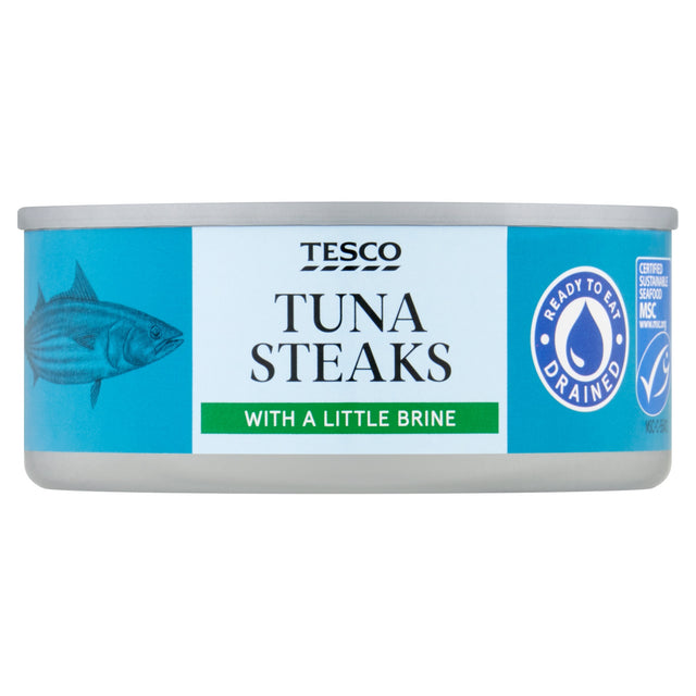 Tesco Tuna Steaks With A Little Brine 110 g