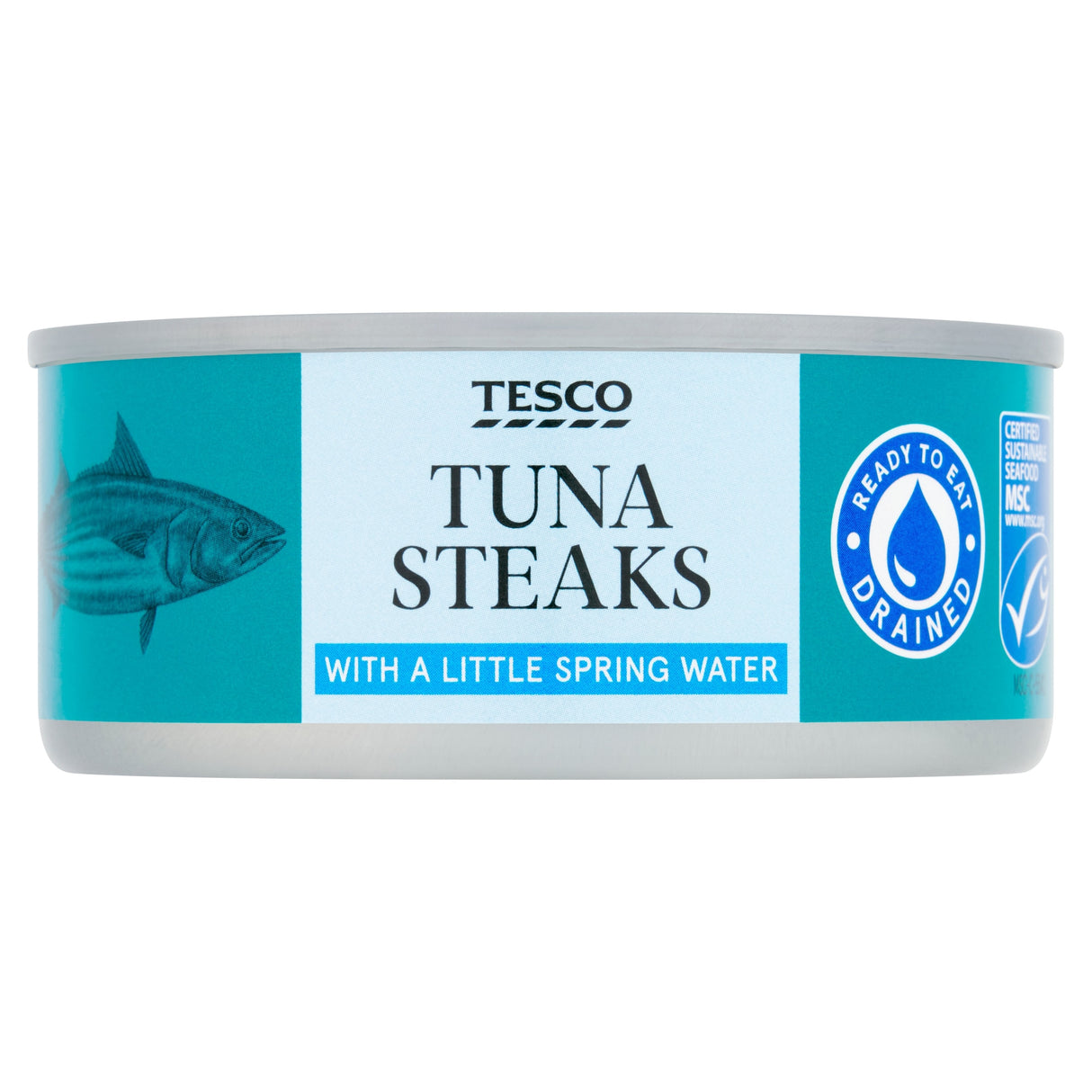 Tesco Tuna Steaks With A Little Spring Water 110 g