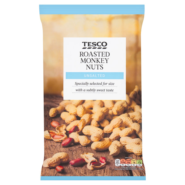 Tesco Unsalted Roasted Monkey Nuts 300 g