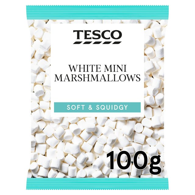 Tesco White Mini Marshmallows 100 g