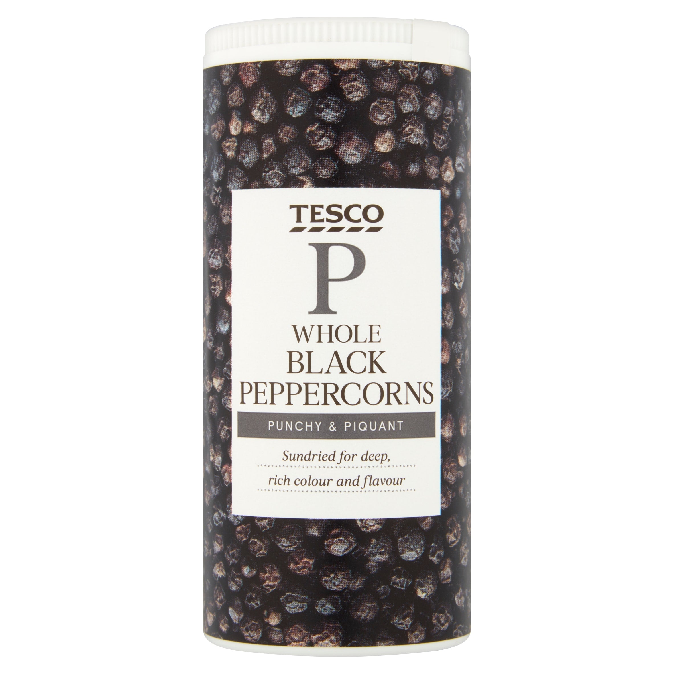Tesco Whole Black Peppercorns 100 g