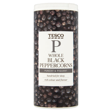 Tesco Whole Black Peppercorns 100 g