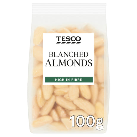 Tesco Whole Blanched Almonds 100 g