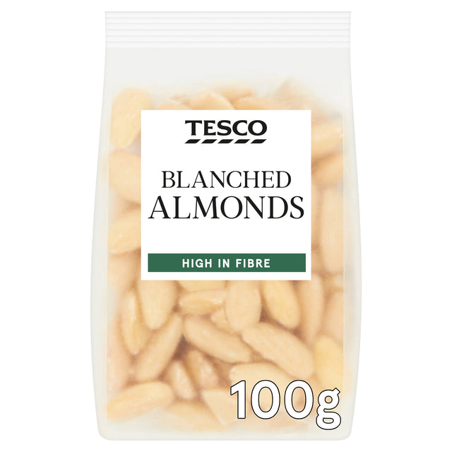 Tesco Whole Blanched Almonds 100 g