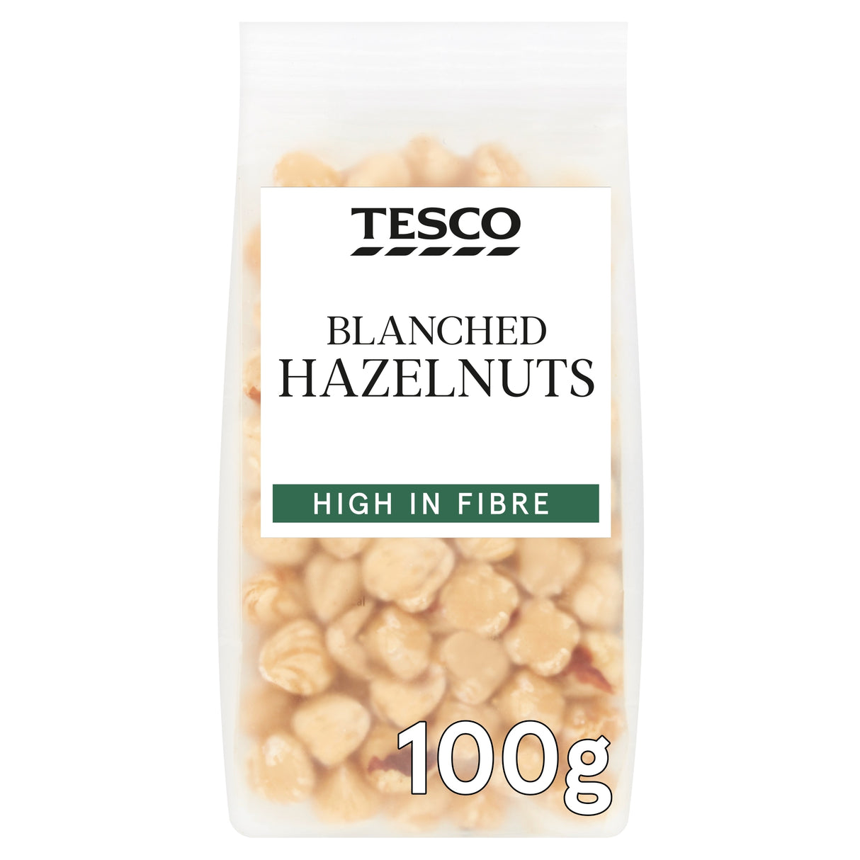 Tesco Whole Blanched Hazelnuts 100 g