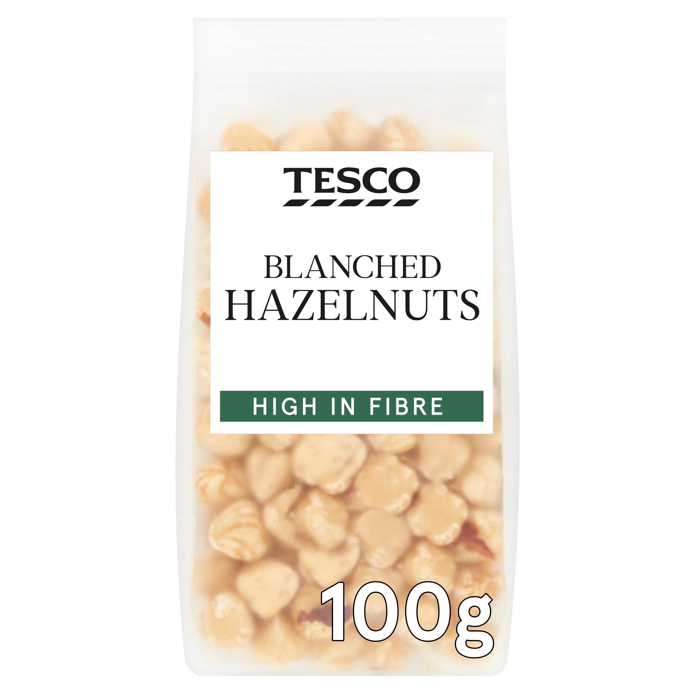 Tesco Whole Blanched Hazelnuts 100 g