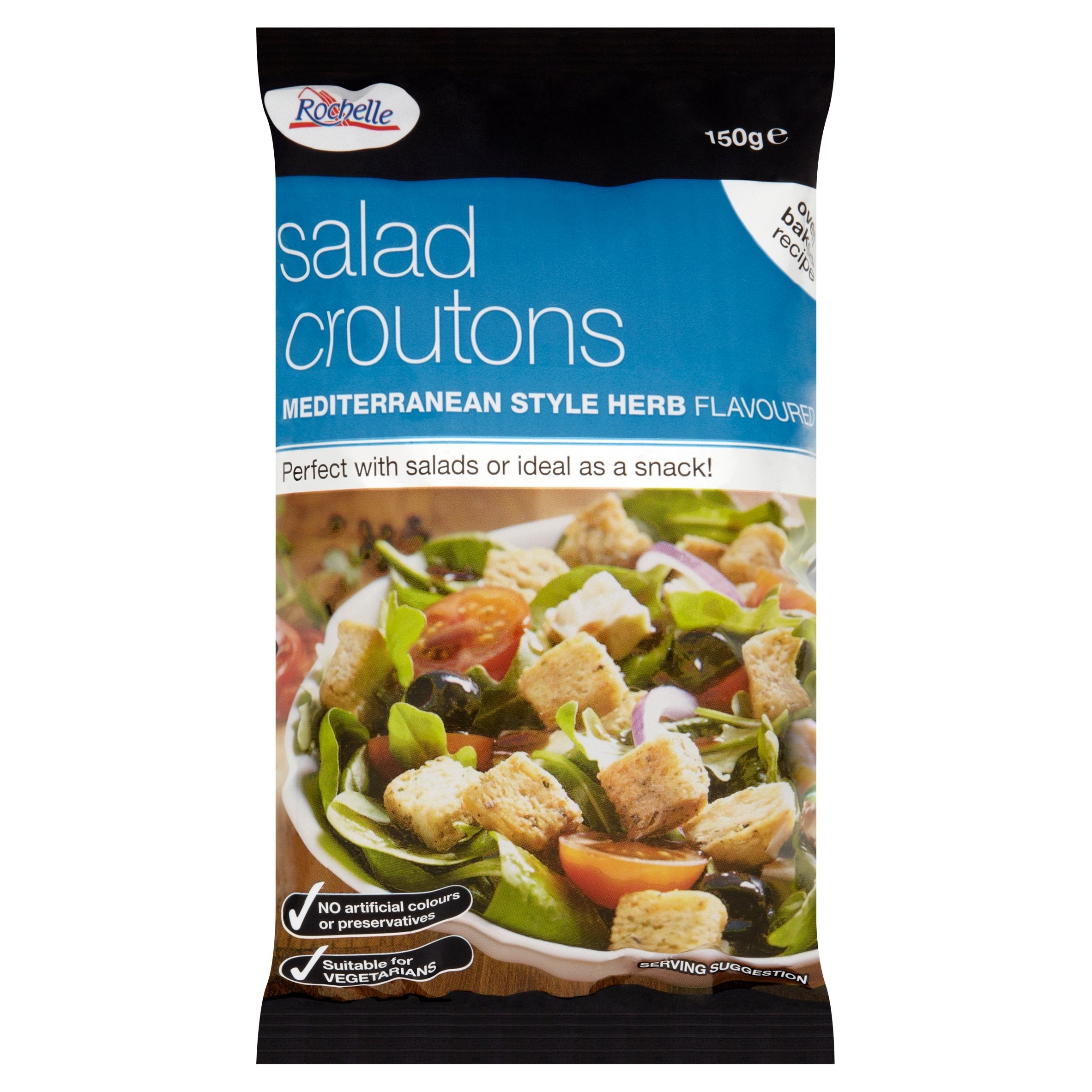 Rochelle Salad Croutons Mediterranean Herb 150 g