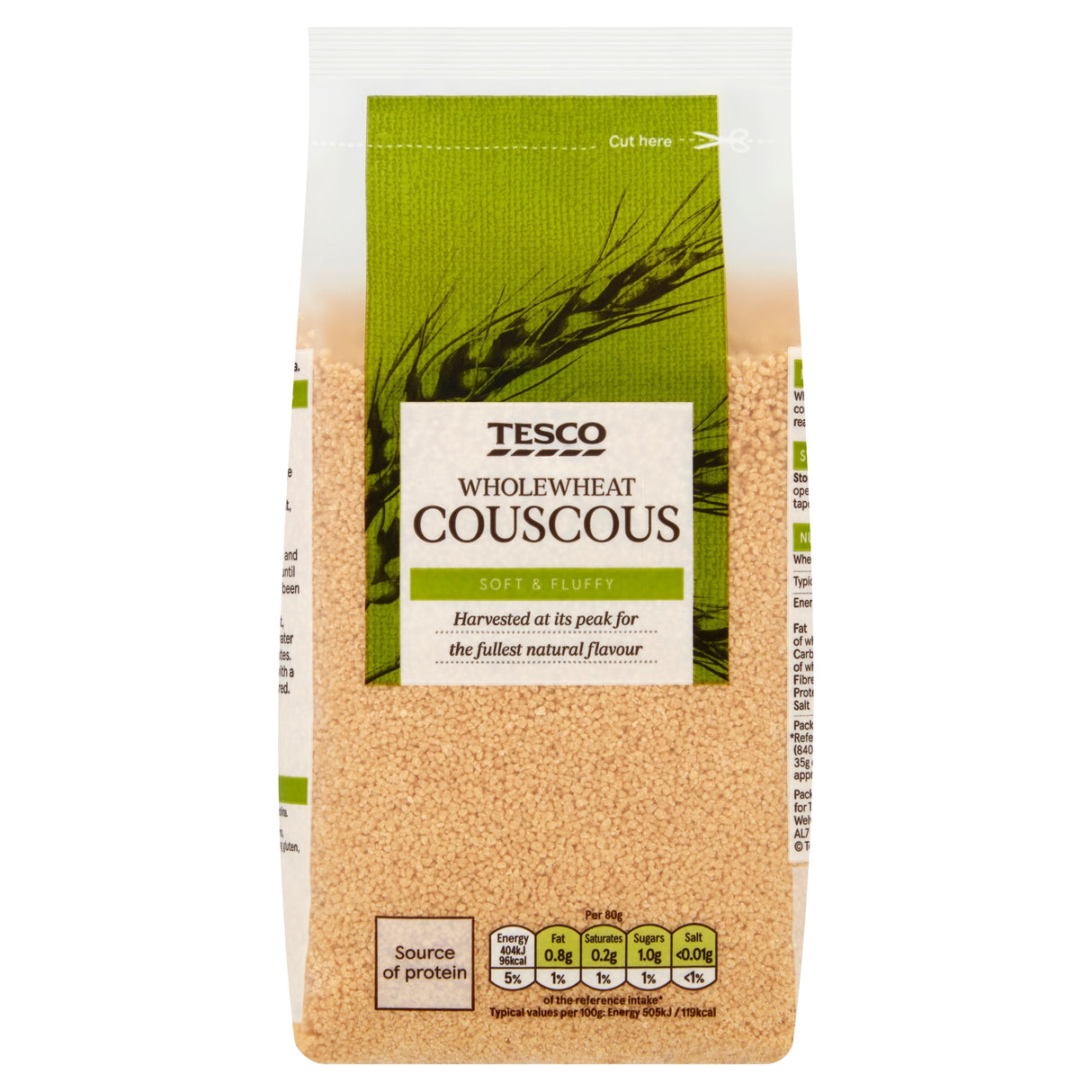 Tesco Wholewheat Couscous 500 g
