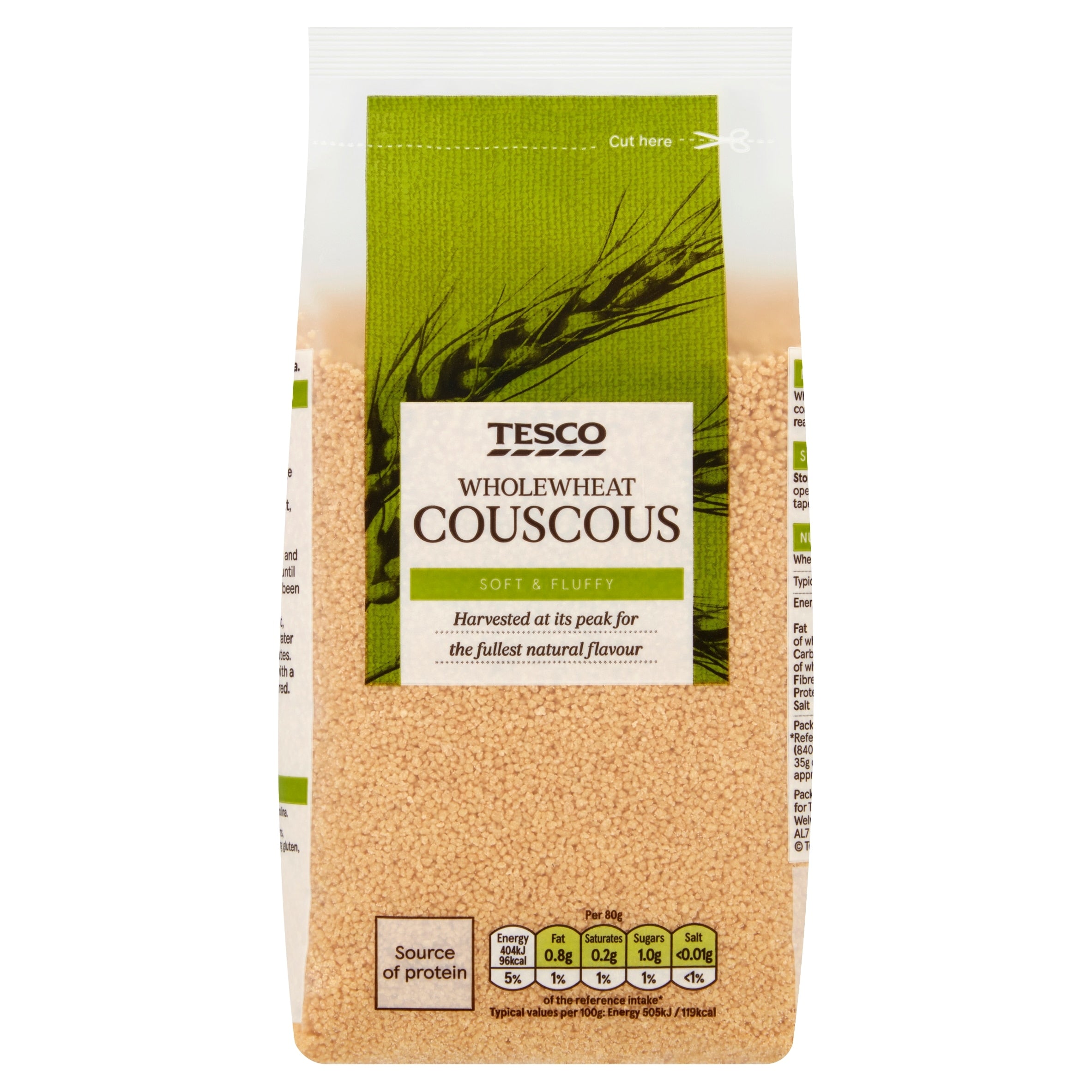 Tesco Wholewheat Couscous 500 g