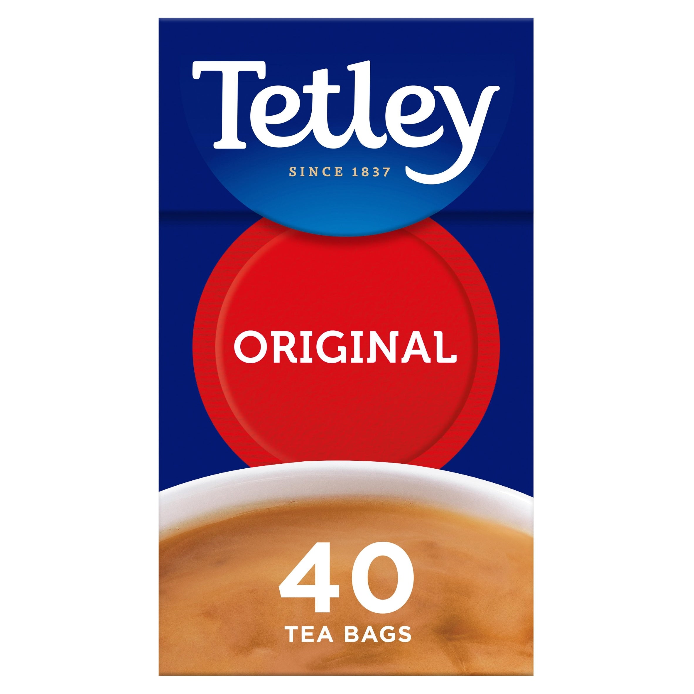 Tetley 40 Tea bags 125 g