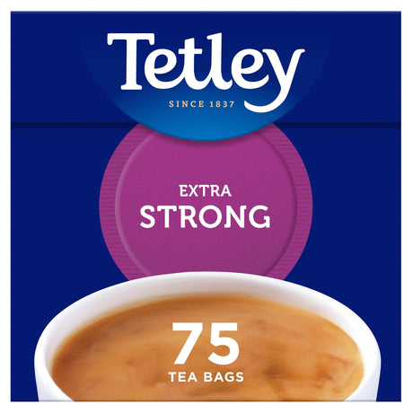 Tetley Extra Strong 75 Tea Bags 237 g