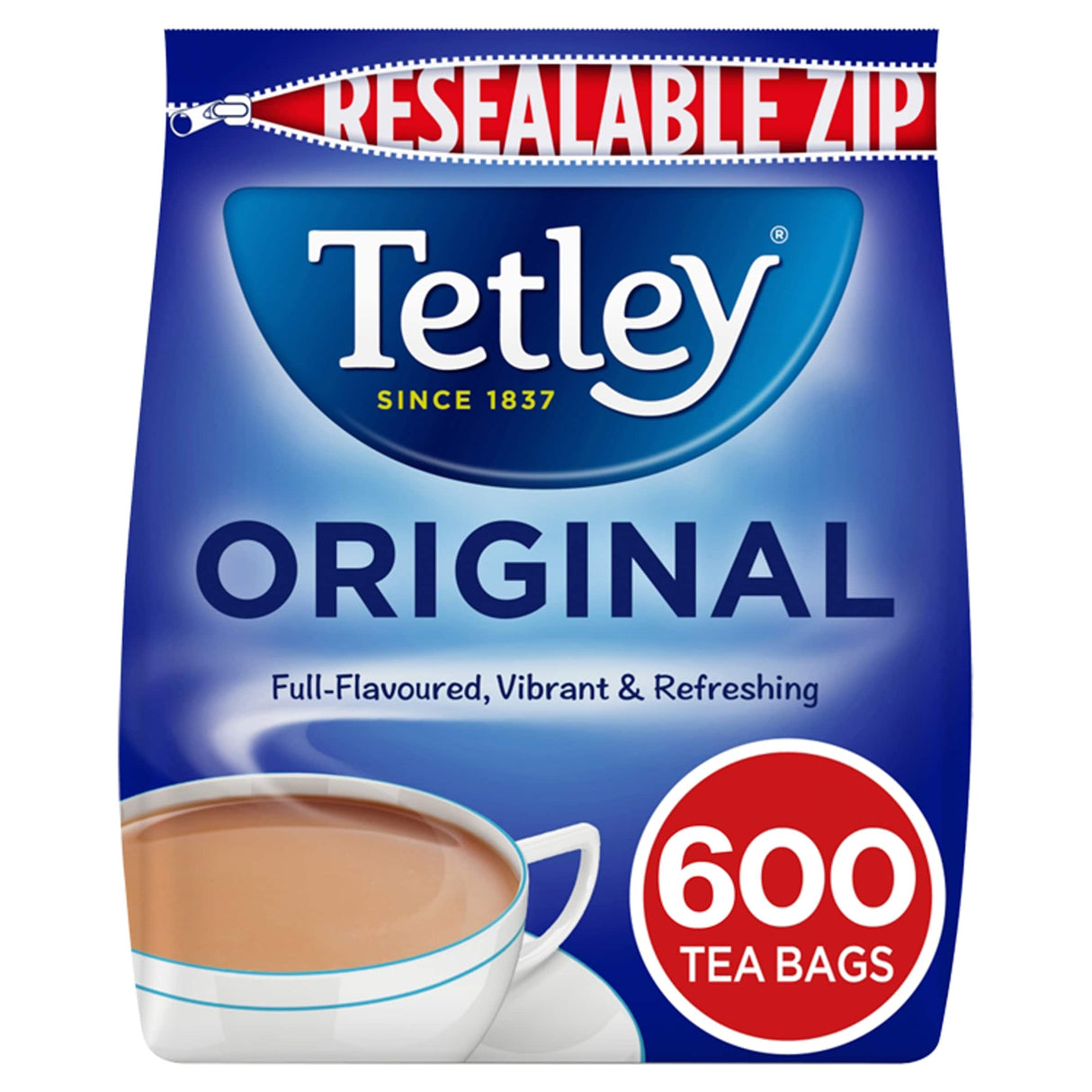 Tetley Original Tea Bags 600 Pack 1.875 kg