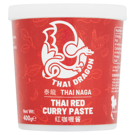 Thai Dragon Red Curry Paste 400 g