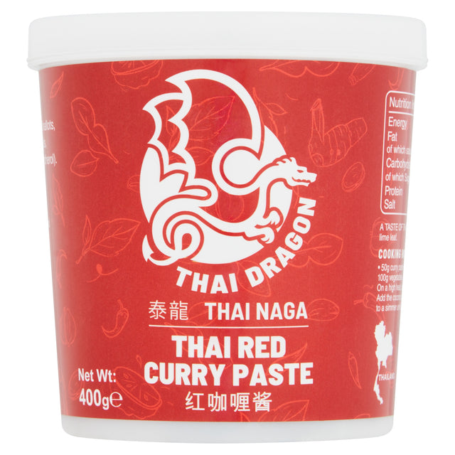 Thai Dragon Red Curry Paste 400 g