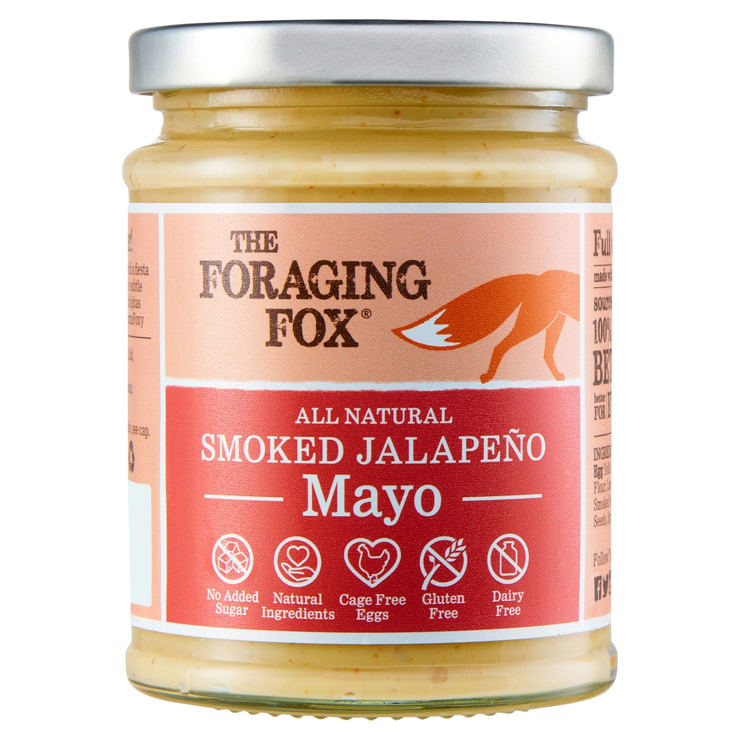 The Foraging Fox Smoked Jalapeno Mayo 240 g