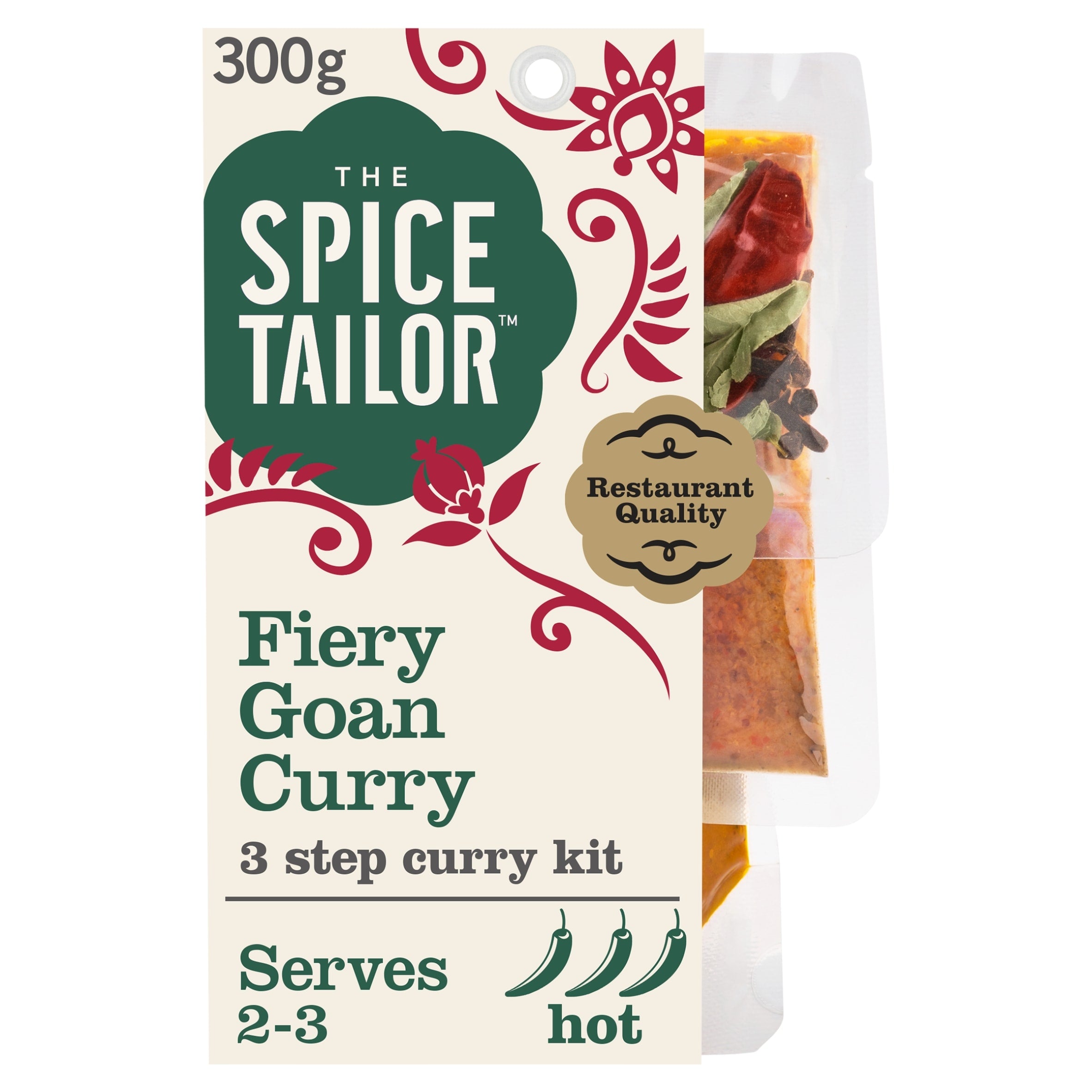 The Spice Tailor Fiery Goan Hot Curry 300 g