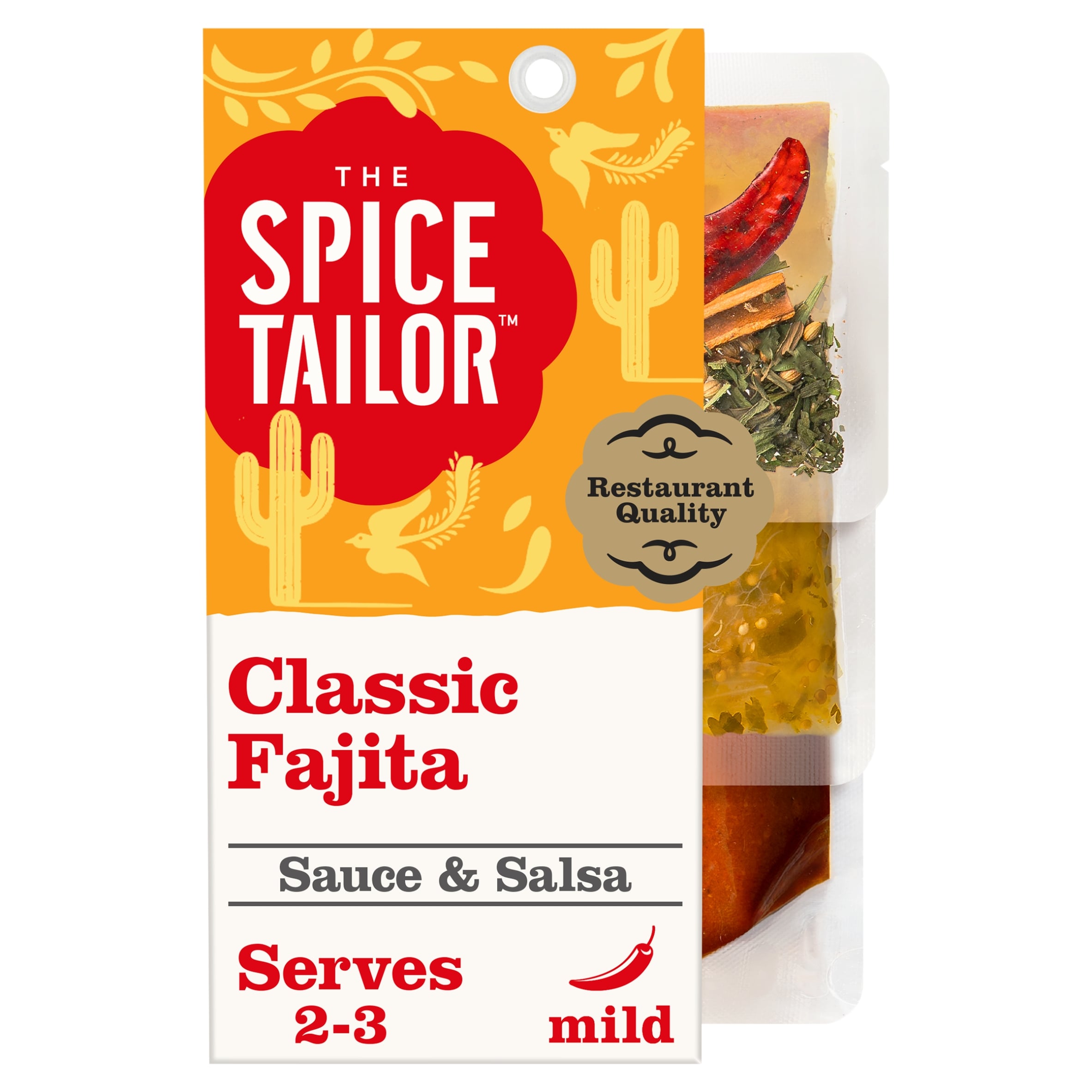 The Spice Tailor Mexican Classic Fajita Sauce & Salsa Kit 245 g