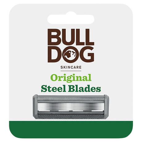 Bulldog Original 5 Steel Blades Refill 4 Pack