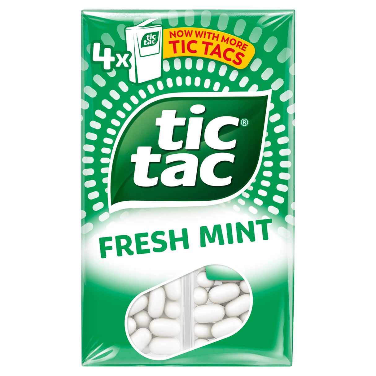 Tic Tac Mint 4 x 18 g