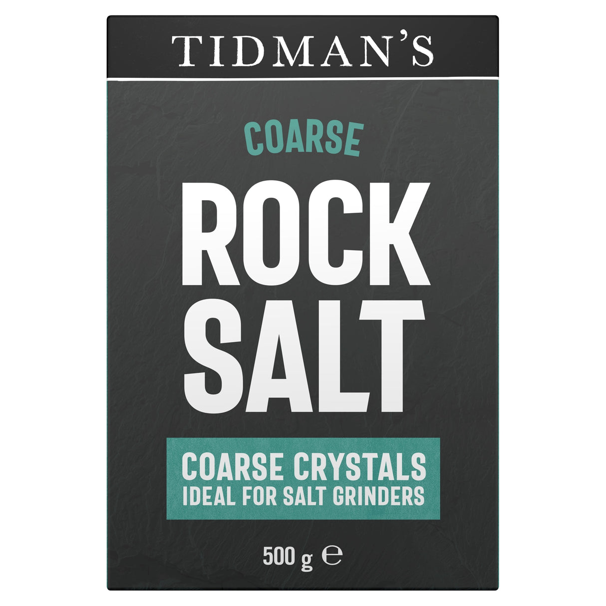 Tidmans Natural Rock Salt 500 g